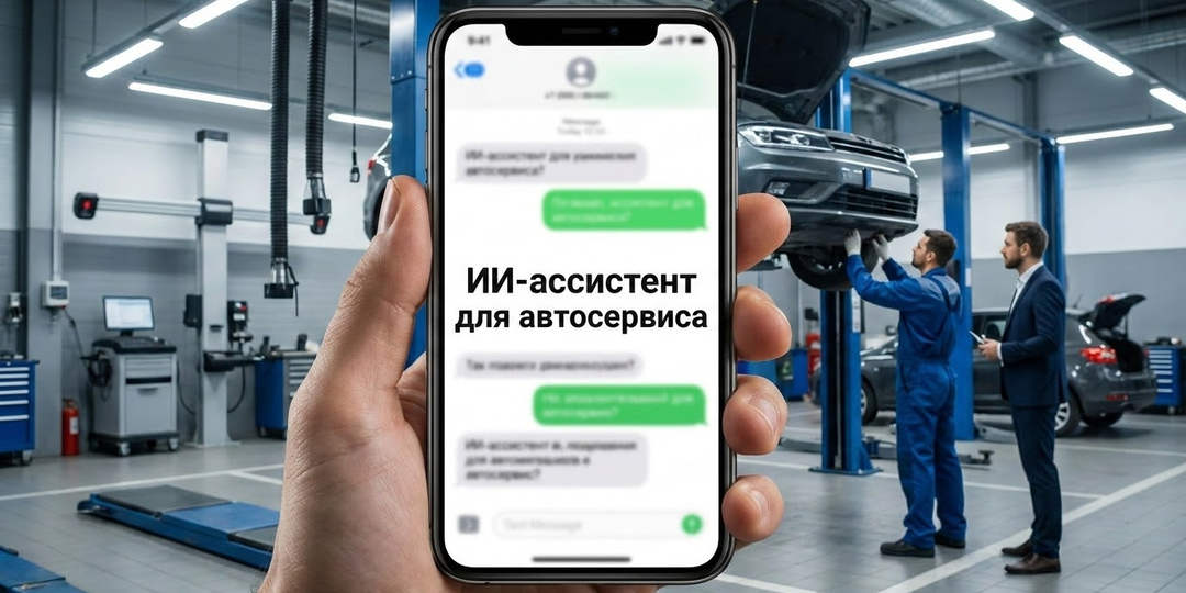ИИ-ассистент для автосервиса: как разгрузить приемщика и перестать сливать клиентов
