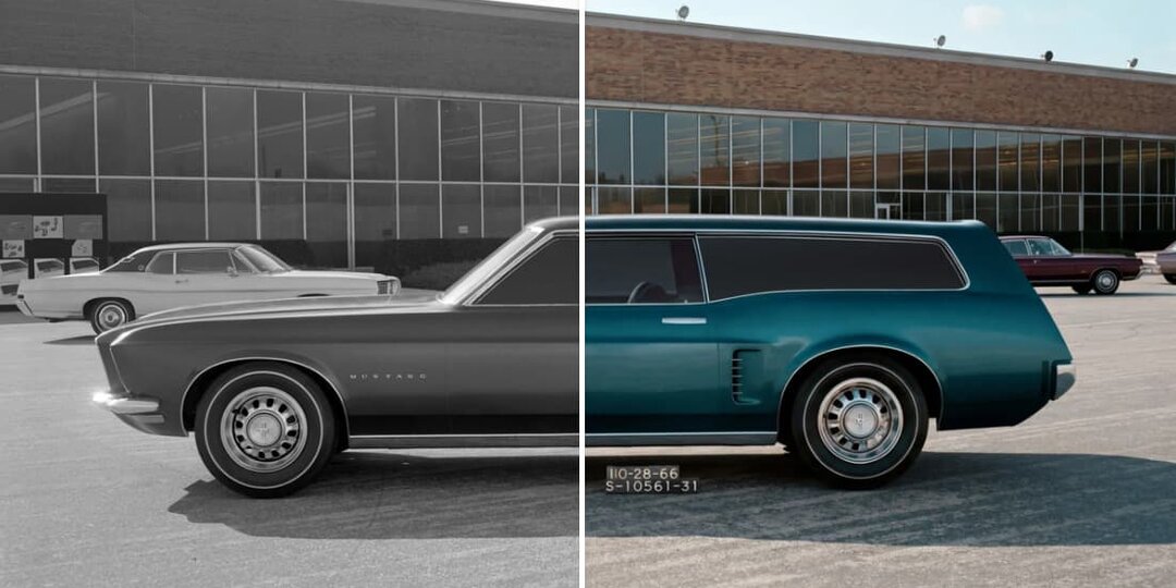 Старые фото Ford получили новую жизнь