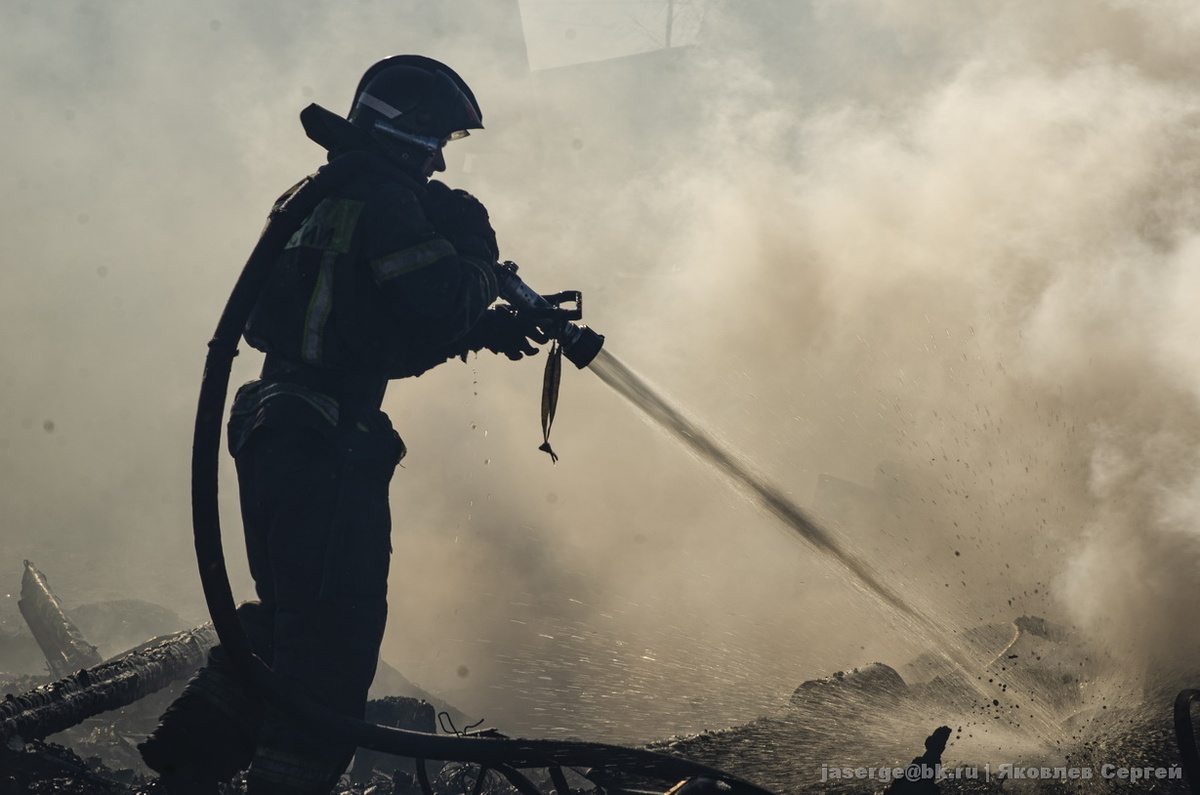 Пожар на Кегострове. Деревня Захарово. 18 апреля 2026 года