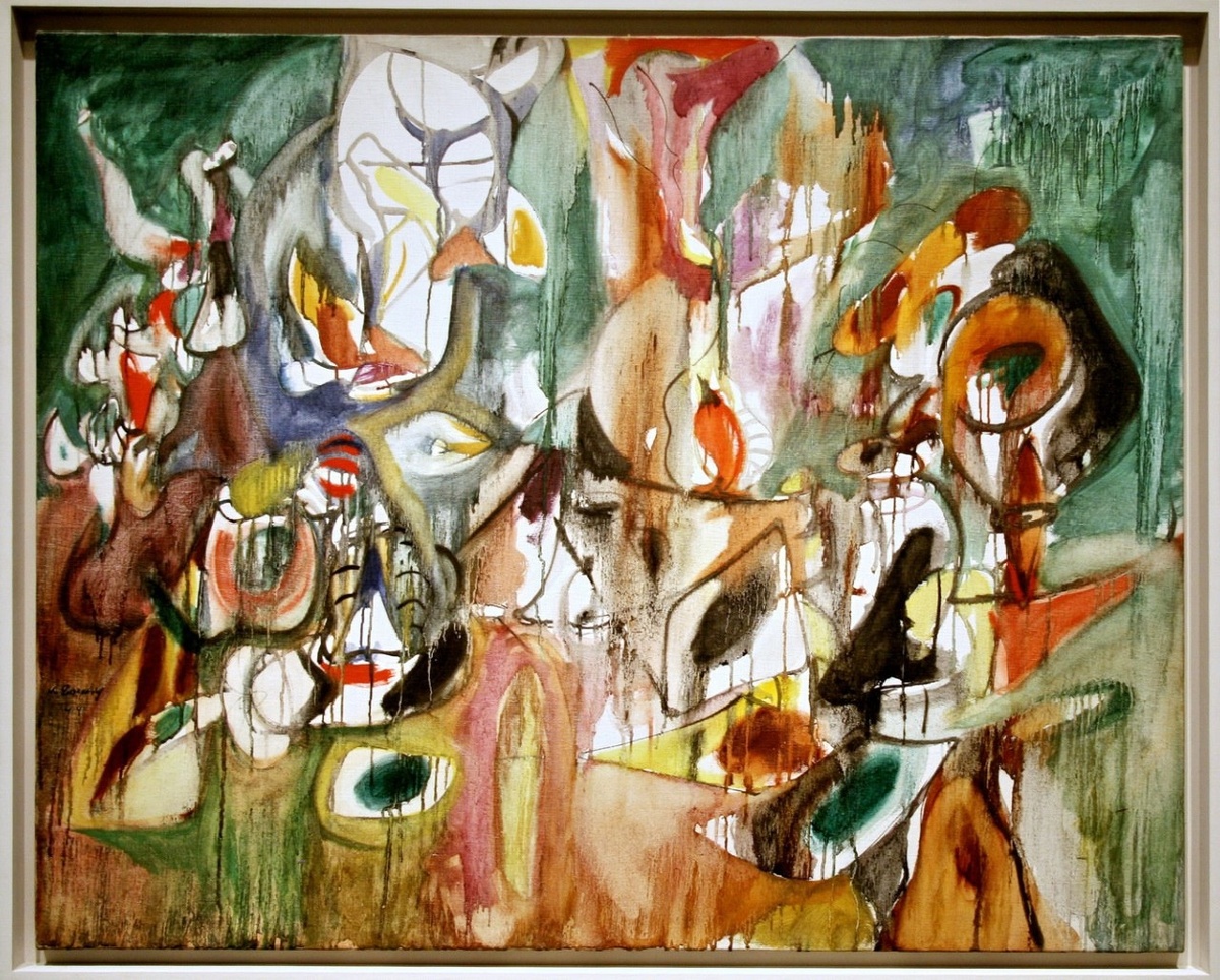 Аршил Горки «Один год в Милкуид», 1944 г.
