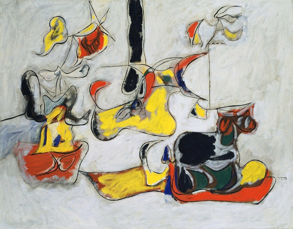 Аршил Горки «Сад в Сочи», 1943 г.
