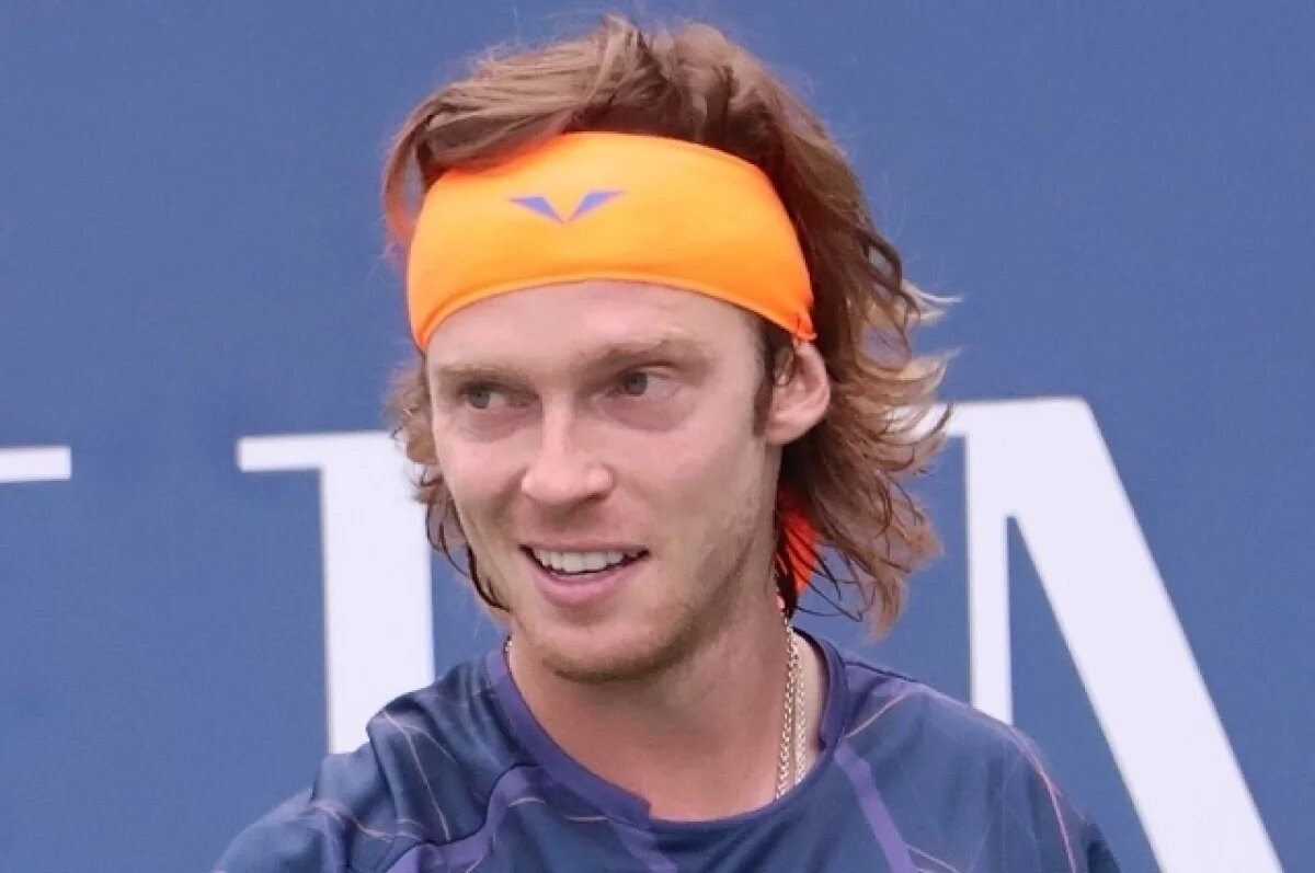    Российский теннисист Рублев впервые за год вышел в финал турнира ATP