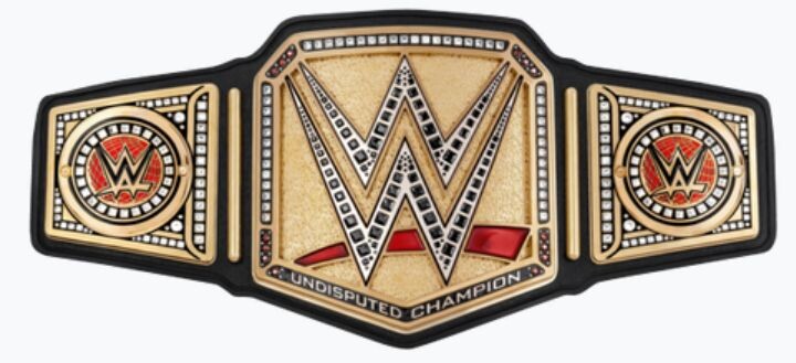 Дизайн пояса неоспоримого чемпиона WWE, используемый c 2023 года. 