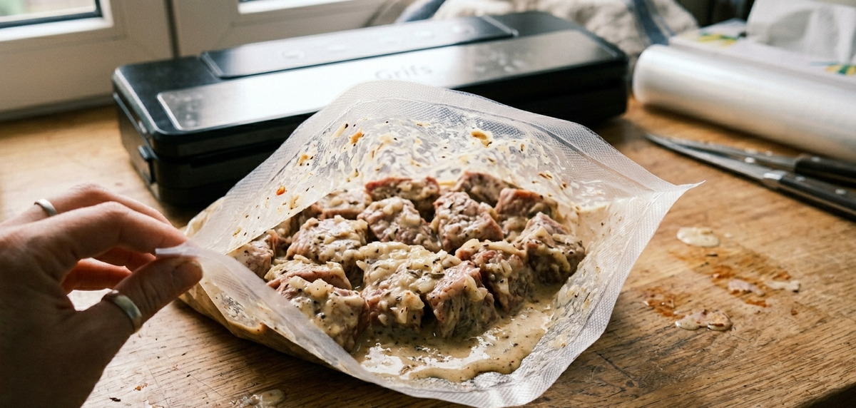 Как мариновать в вакууматоре
