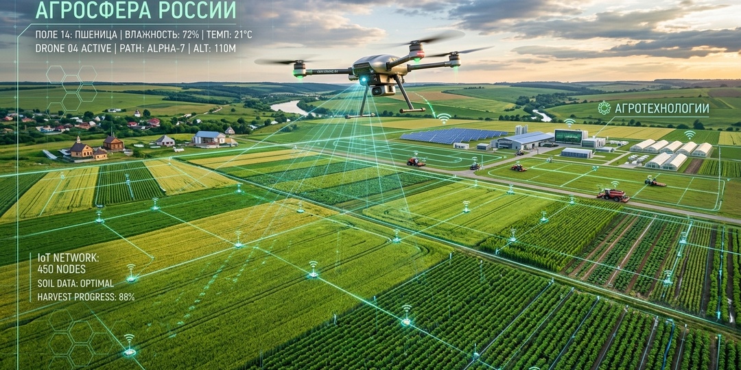 AgriTech и ИИ в российском земледелии: что реально работает в 2026 году
