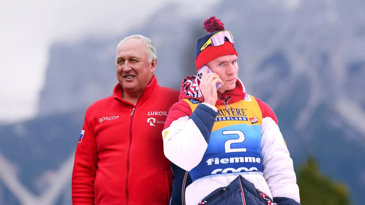 Юрий Бородавко, Александр Большунов / фото: РИА Новости