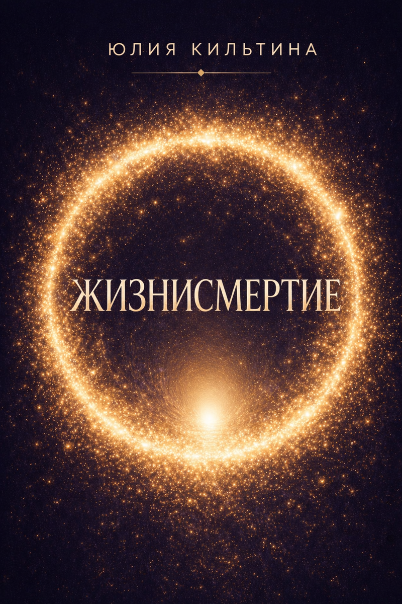 Иллюстрация сделана мной, пока это моё ви́дение обложки книги.