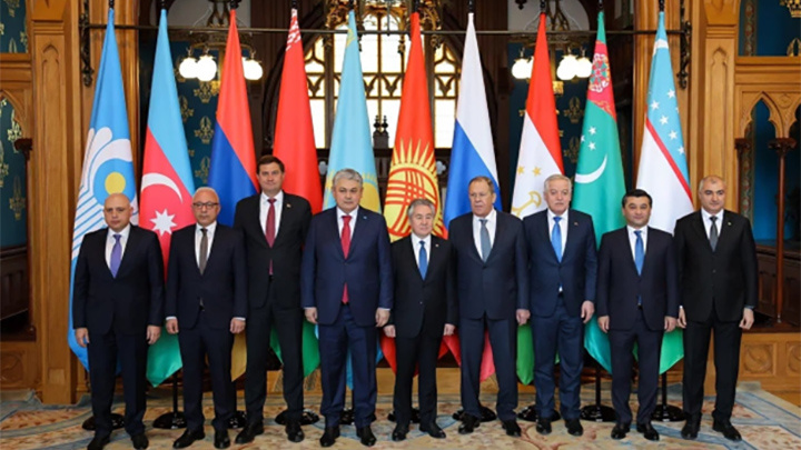    Встреча министров иностранных дел стран СНГ 17 апреля в Москве // Фото МИД России