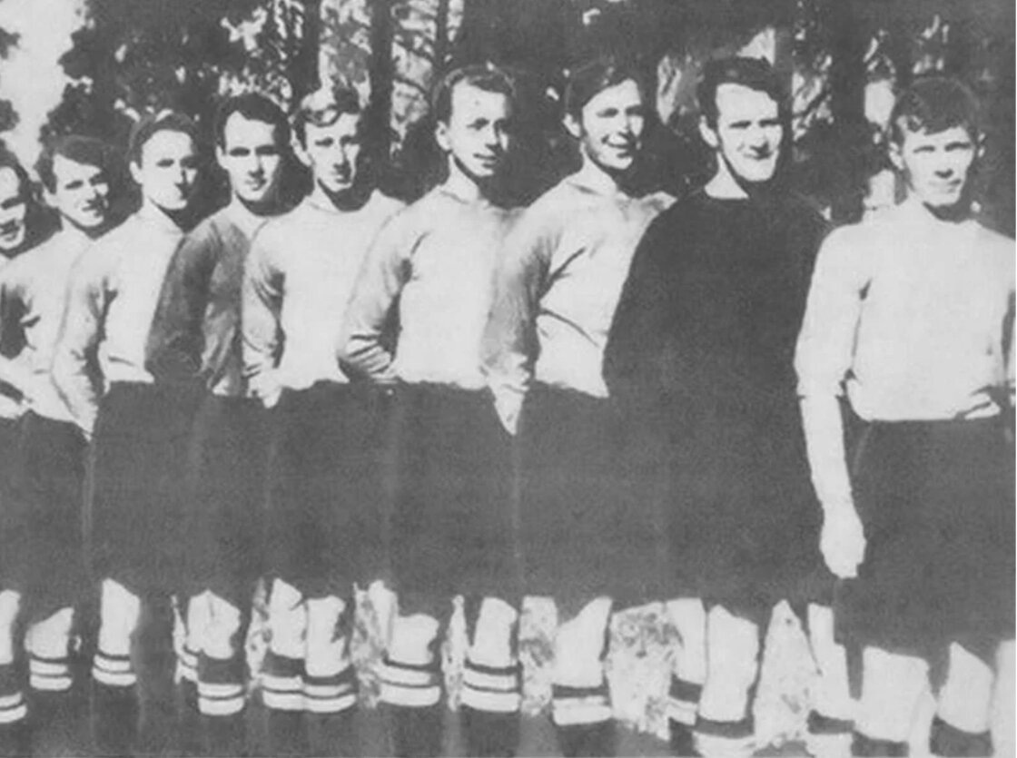 Команда Воронежа (предшественница "Факела") в 1954 году