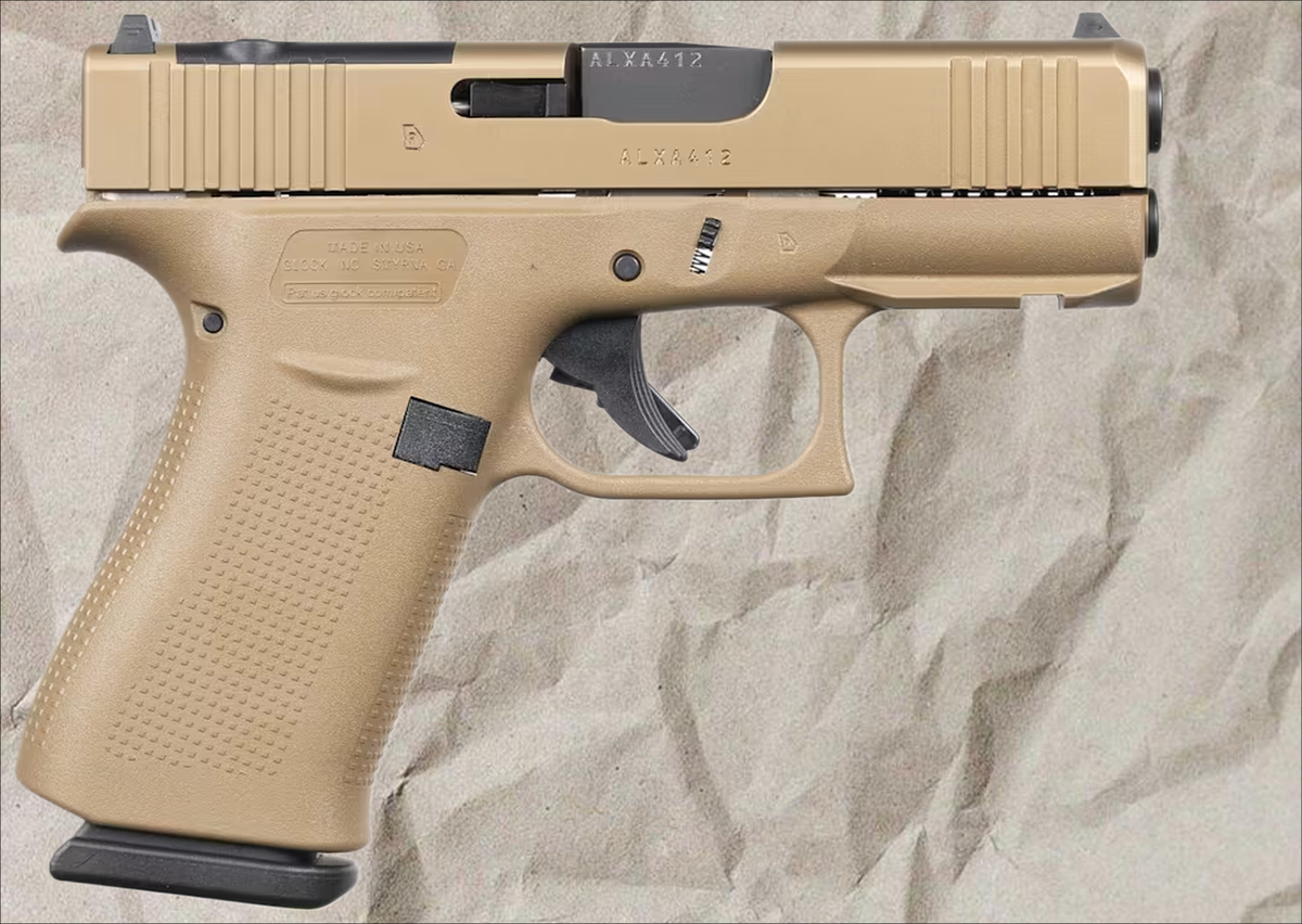GLOCK 43X MOS Coyote