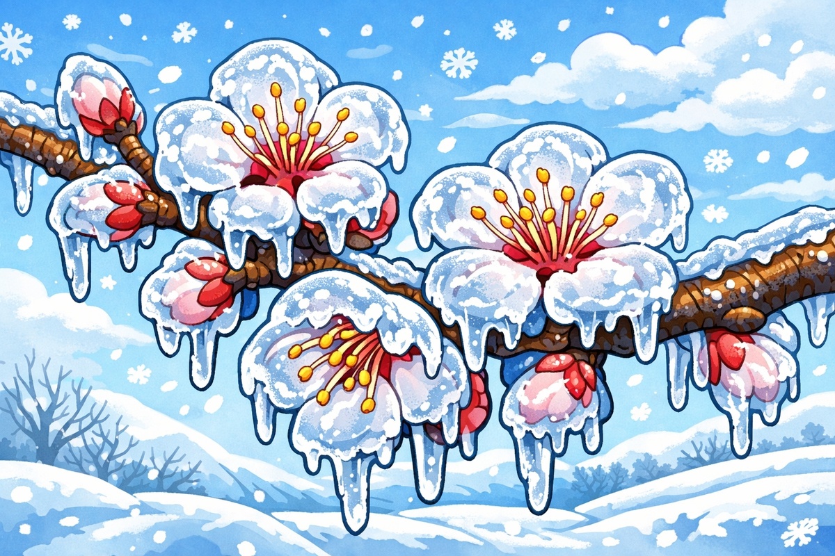 Весна часто преподносит сюрпризы в виде внезапных заморозков, особенно в тихие, ясные ночи после солнечного дня. Если вечером температура опускается до +5°C и ниже, а небо безоблачное, будьте готовы к возможному похолоданию до нуля и даже ниже. Уязвимыми оказываются низины и открытые участки почвы, где температура может быть на 2-3°C ниже, чем на возвышенностях.Нежные бутоны плодовых деревьев и ягодных культур имеют низкую морозостойкость: яблони и груши могут погибнуть уже при -2...-3°C, вишни и сливы – при -2°C, а земляника – при -1,5°C. Смородина и крыжовник выдерживают кратковременные морозы до -3...-4°C.Эффективные способы защиты растений:Орошение (дождевание): Этот метод хорошо работает при температуре +2...+3°C. Замерзающая вода высвобождает тепло, которое защищает цветки от повреждений.Дымление: Проверенный временем способ. Дым создает изолирующий слой, удерживающий тепло, особенно при слабом или умеренном ветре. Процедуру проводят до восхода солнца.Укрытие растений: Использование нетканых материалов, таких как спанбонд или лутрасил, является надежным способом защиты земляники, рассады и молодых кустарников.Что делать, если заморозки уже нанесли удар:Внимательно осмотрите цветы. Если их центр потемнел, урожай, скорее всего, погиб. Если же центр остался светлым, есть шанс на восстановление. Когда установится теплая погода, опрыскайте деревья водой или специальными стимуляторами роста. Азотную подкормку следует провести не ранее чем через неделю. Важно поддерживать почву влажной и рыхлой – это поможет растениям быстрее прийти в себя. 