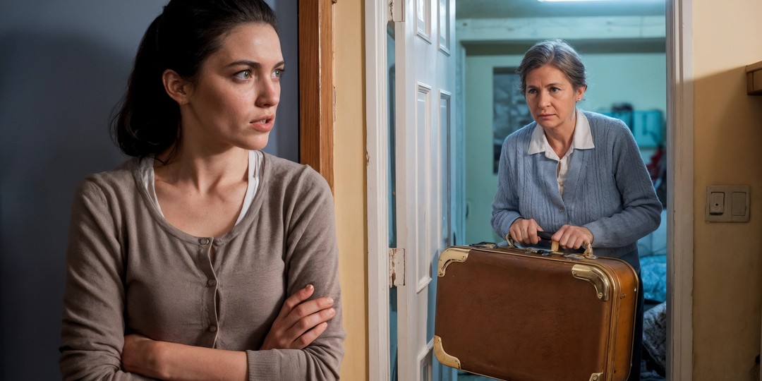 Свекровь решила устроить нам сюрприз и приехала без предупреждения, хотя знала, что мы улетаем в отпуск