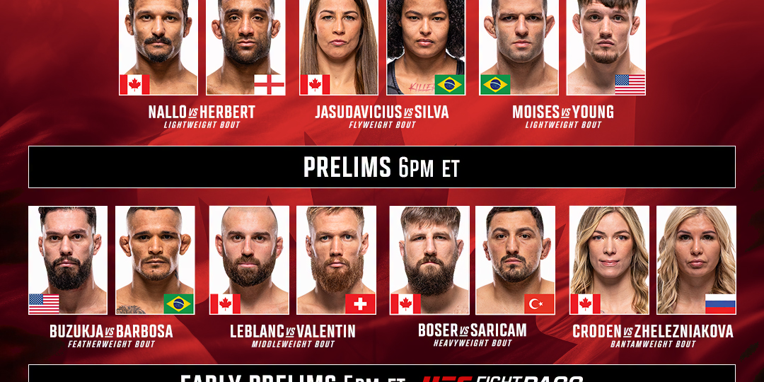 ⚡Кард предстоящего турнира UFC