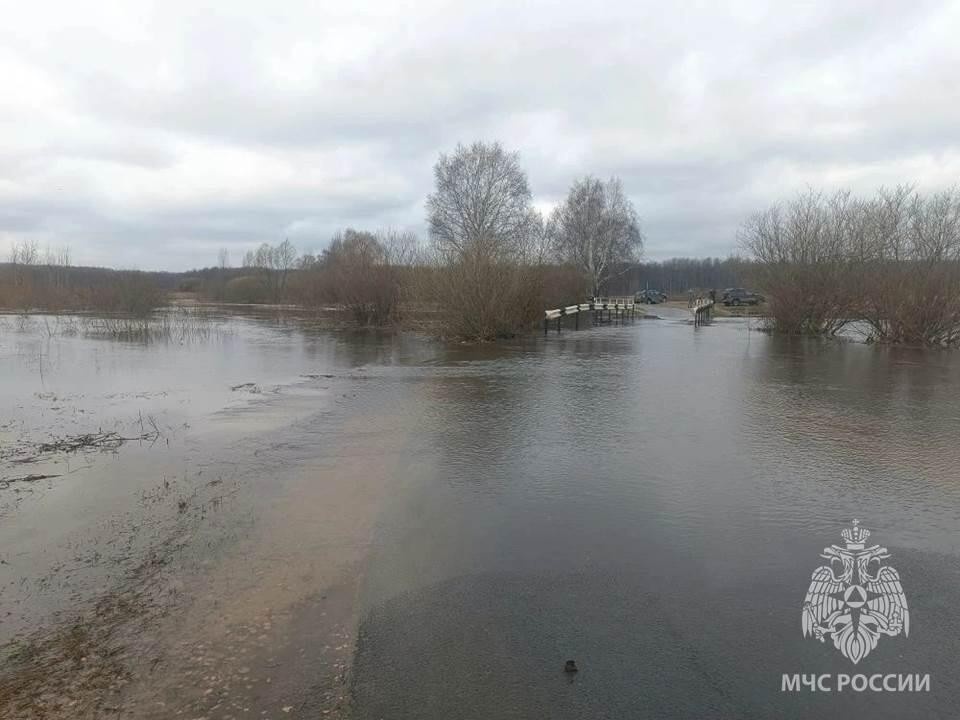    97 участков и 13 мостов остаются затопленными в Нижегородской области ГУ МЧС по Нижегородской области