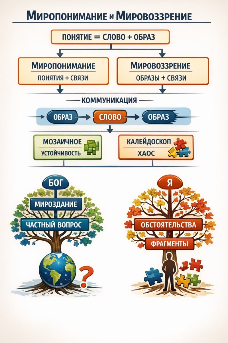 Два типа Мировоззрения, два разных сценария Жизни.