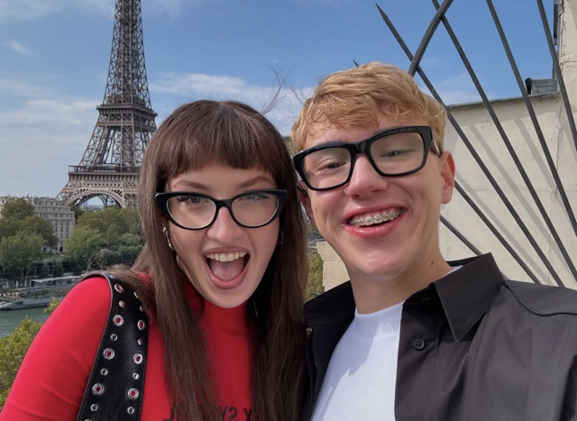    Лиза Барашик и Саша Теслонд. Фото: @teslond (Instagram*)