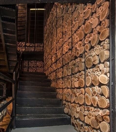 Спилы деревьев в интерьере: как сделать и чем обработать