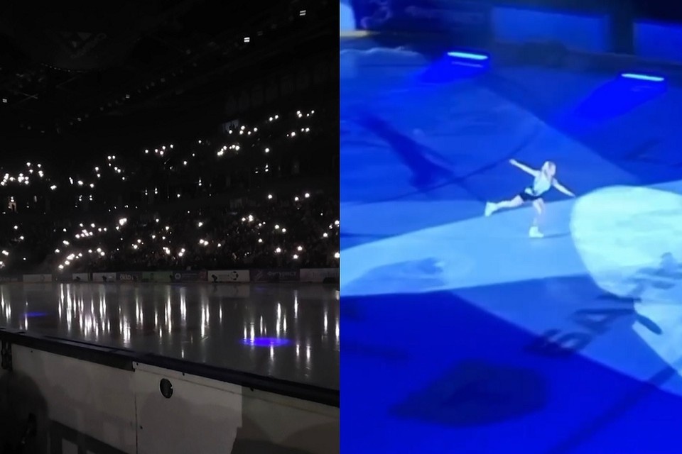    На льду выступили лучшие фигуристы России. Фото: предоставлено читателем КП-Новосибирск
