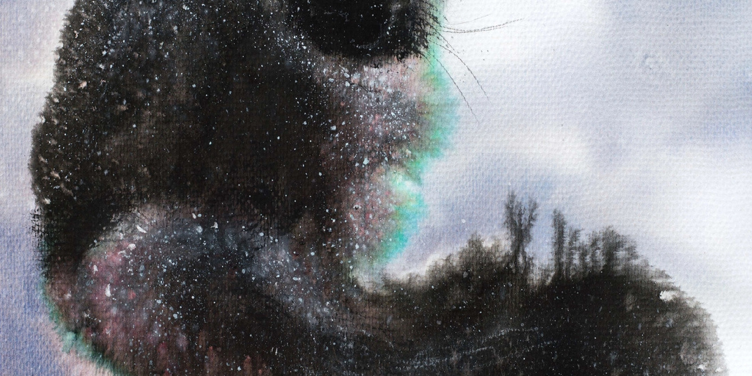 От атмосферных пейзажей до космических глубин… Акварели Юлии Стейнберг