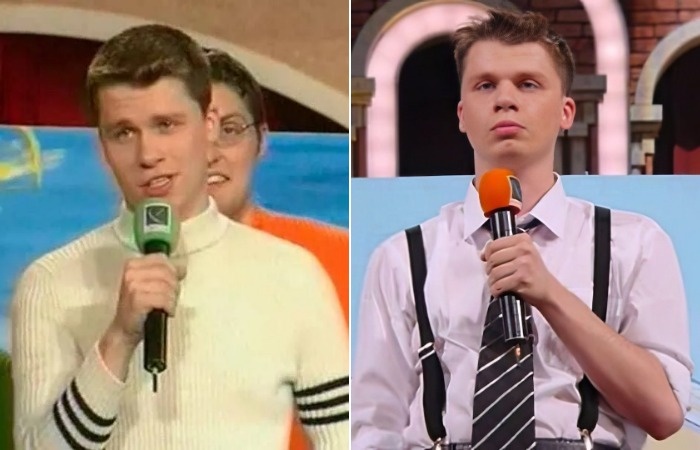    Юный Гарик Харламов в начале своего пути.