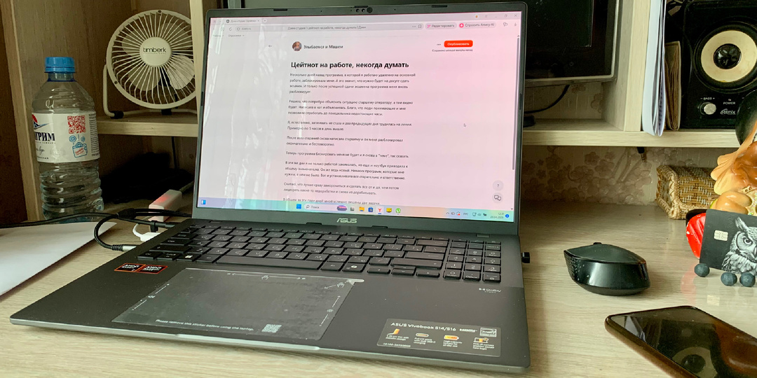 Заблокирована на работе, новый ноутбук, много разных покупок