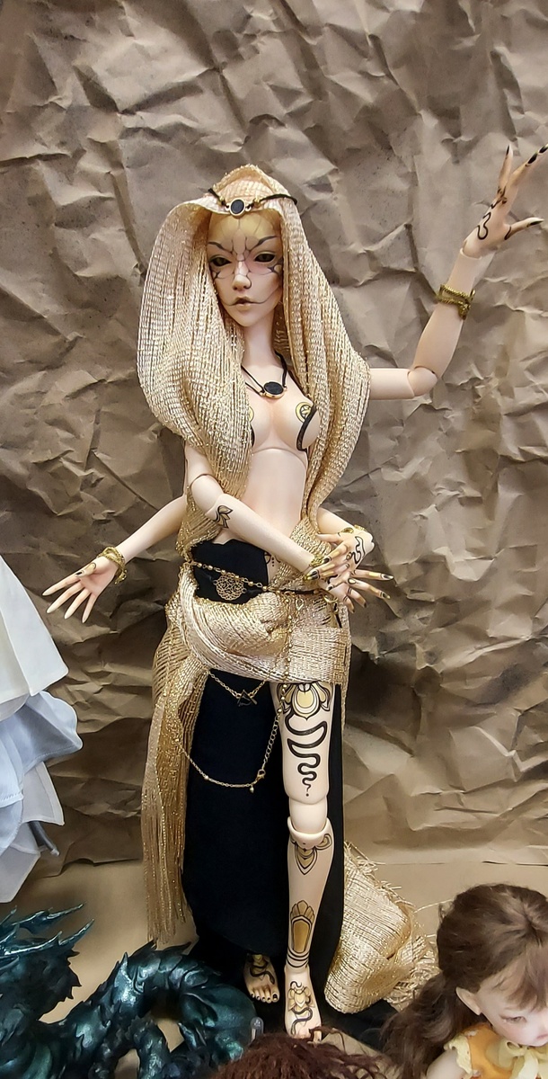 Кукла с BJD - ярмарки "Весенний миф - 26". Фото автора канала