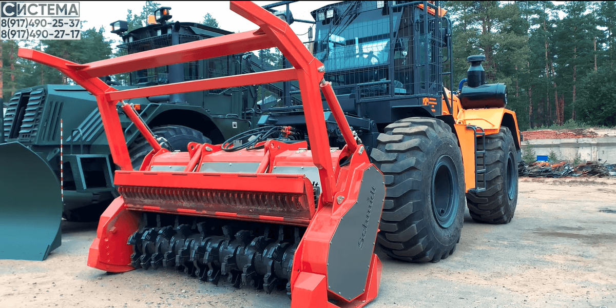 Для большой стройки - большой мульчер