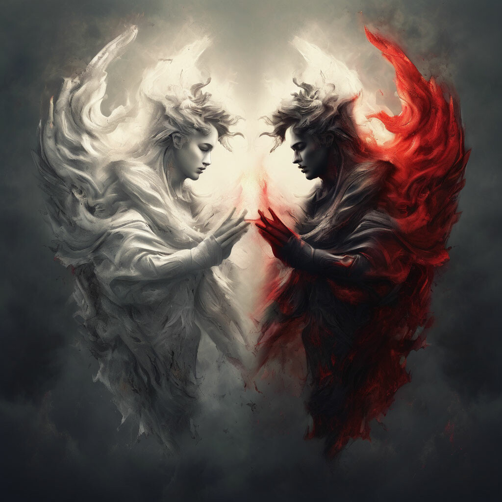 добро и зло (арт)