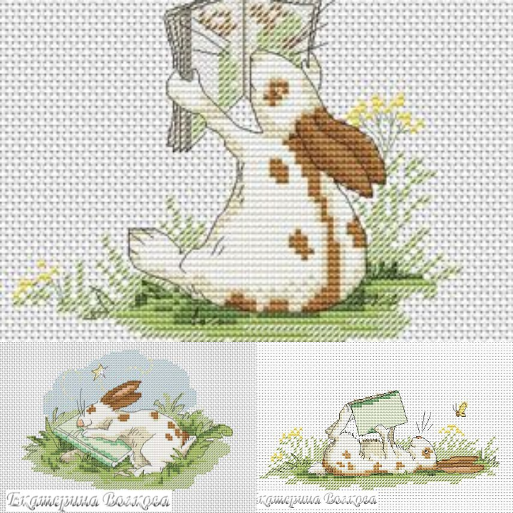 Серия дизайнов с зайкой Е.Волковой