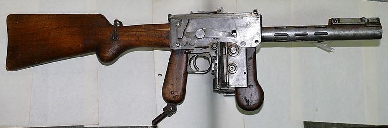 сохранившийся прототип MP Schwarzlose 