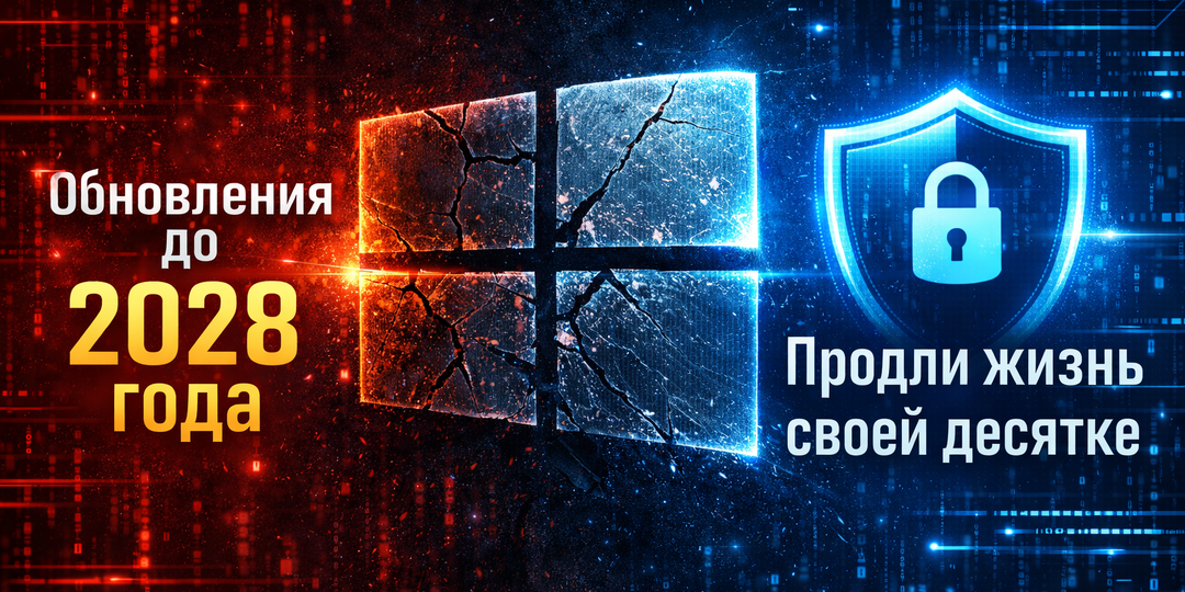 Неофициальный способ продления поддержки Windows 10 ESU до 2038