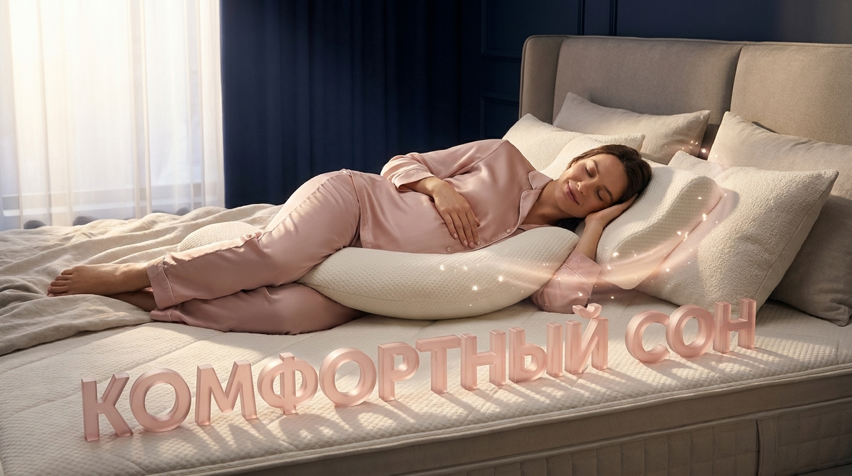    Комфортный сон — залог хорошего самочувствия будущей мамы. Выберите самую удобную позу для отдыха. sayomosleep