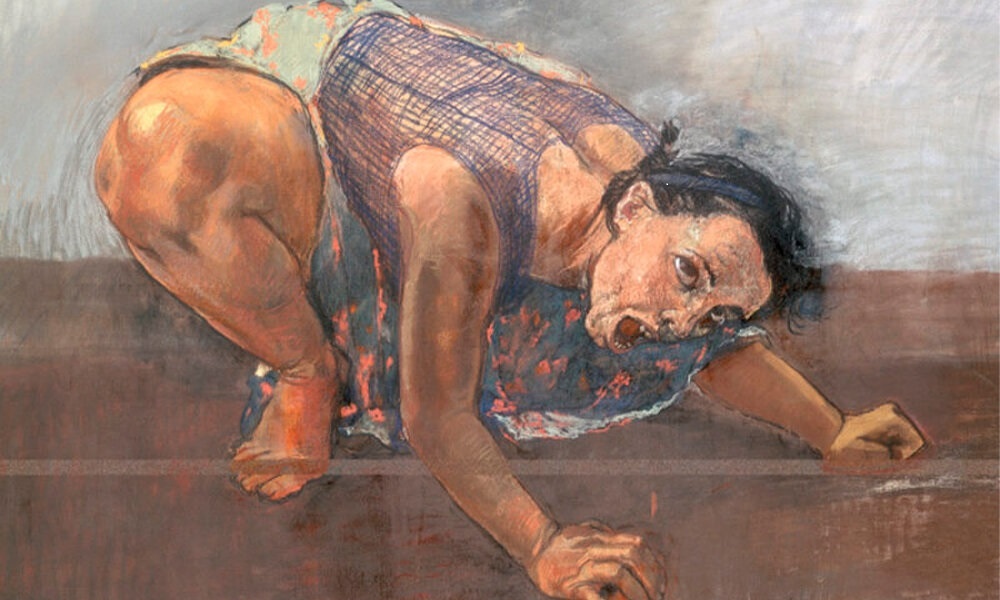 Паула Рего "Женщина-собака", 1994г.