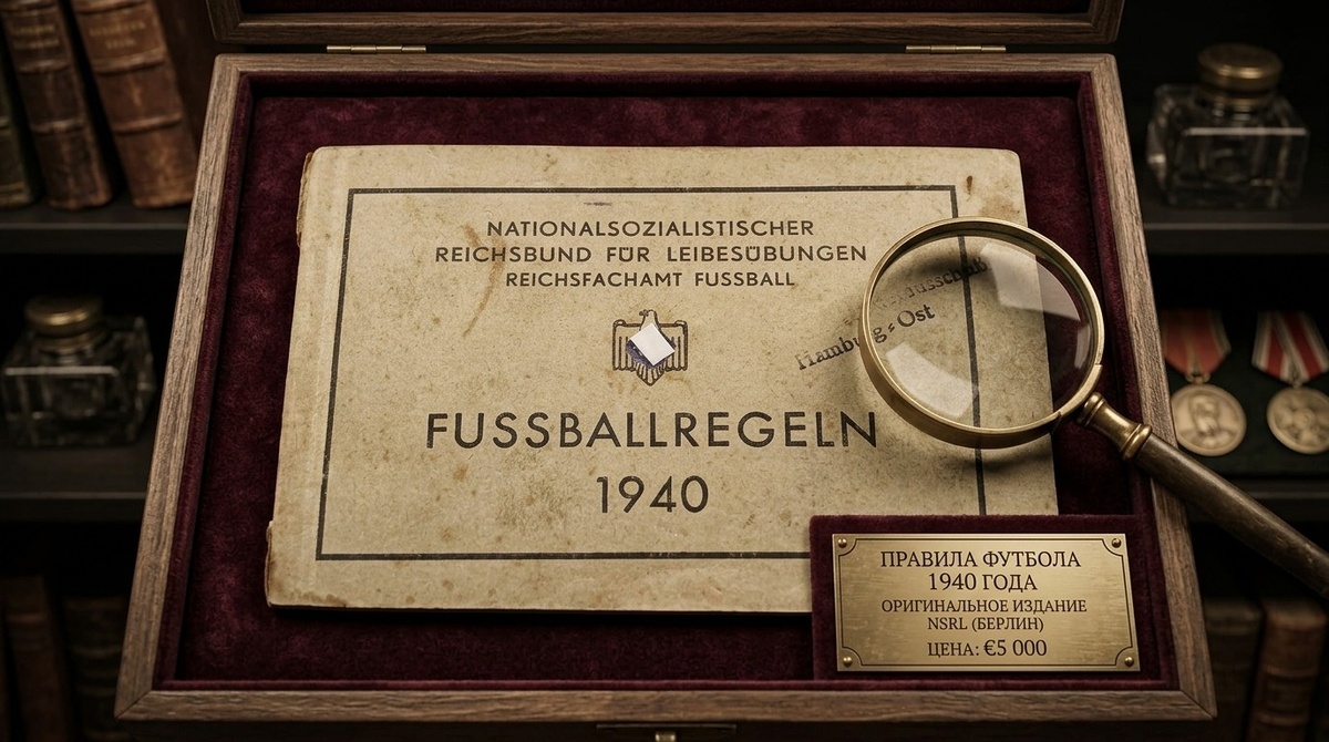 «Fussballregeln 1940» Nationalsozialistischer Reichsbund für Leibesübungen, NSRL