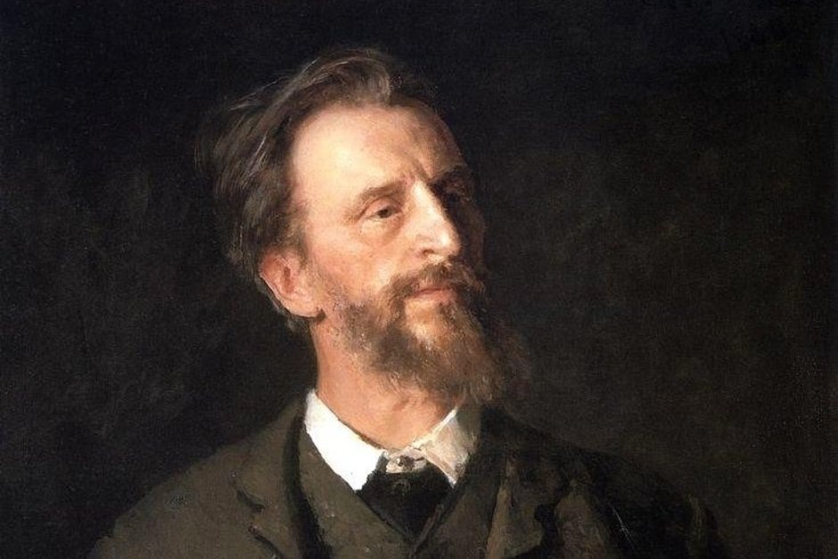    Портрет работы Репина. общественное достояние