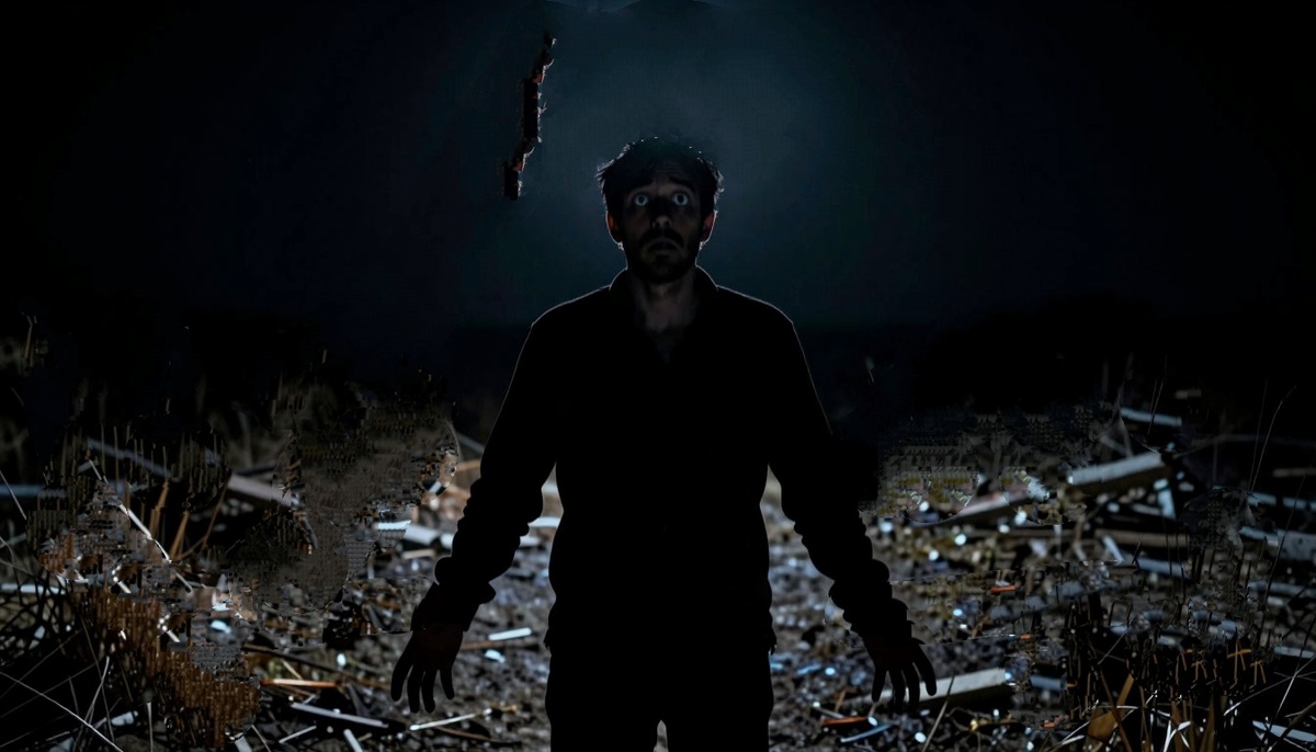 Изображение ии. Виктор умер и попал в ад.