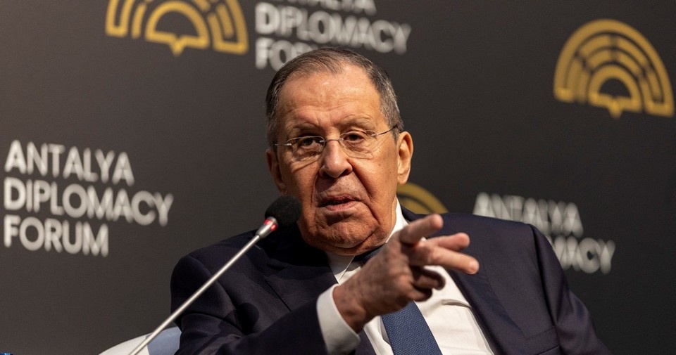    Глава МИД РФ Сергей Лавров REUTERS