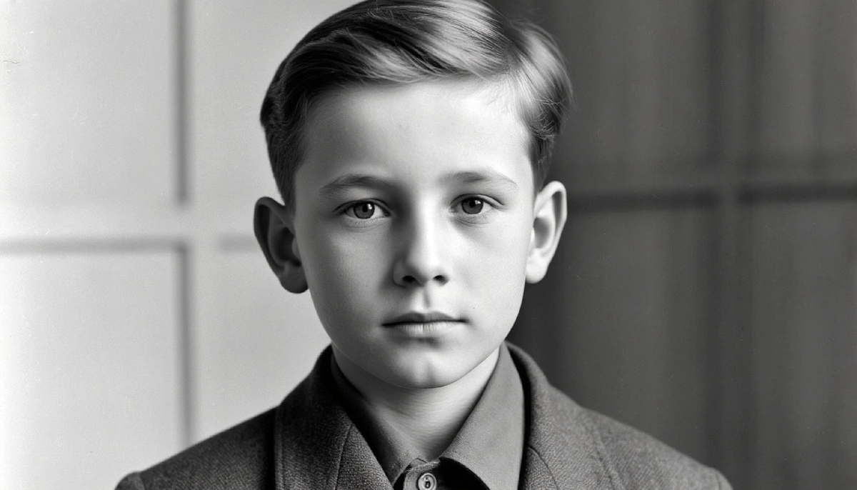 Мальчик в 1963 году рассказывал о "воспоминаниях" времён войны.