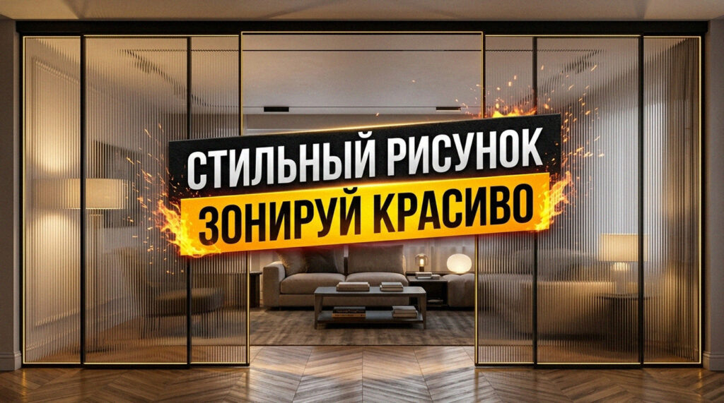    Советы по выбору рисунка декоративной перегородки для гармоничного зонирования пространства. GarderobSystem