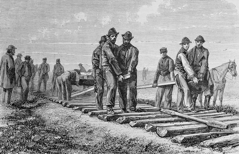 День на железной дороге