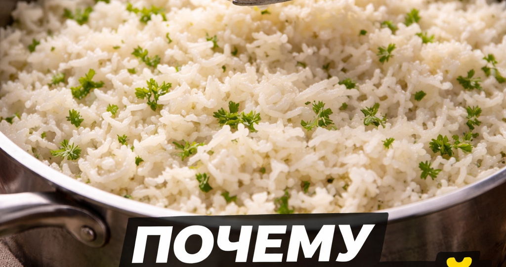 Рис: почему у одних рассыпчатый, а у вас — липкий ком (вы делаете это неправильно с первой минуты)