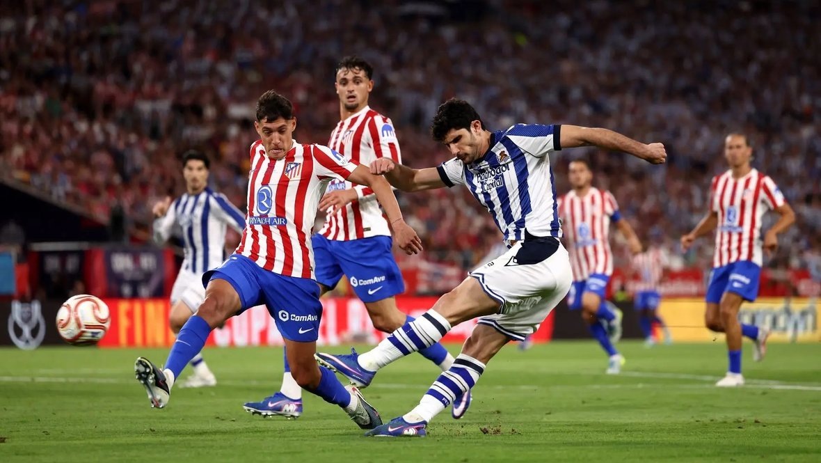    Андер Барренечеа (с мячом). Getty Images