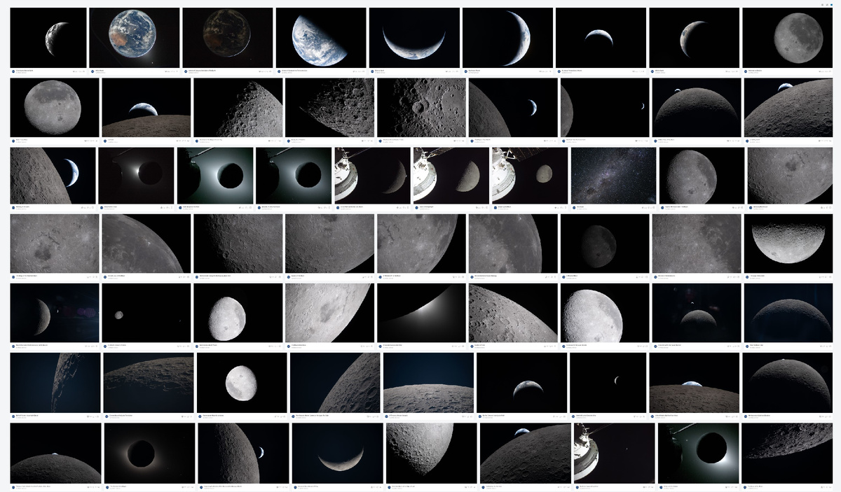 Среди на удивление небольшого для 10 дневного "полёта" количества "фотографий" нет ни одного снимка Солнца! Оно условно есть на паре кадров, но в виде свечения из-за условных планет, но ни одного снимка самого Солнца на "снимках" нет.