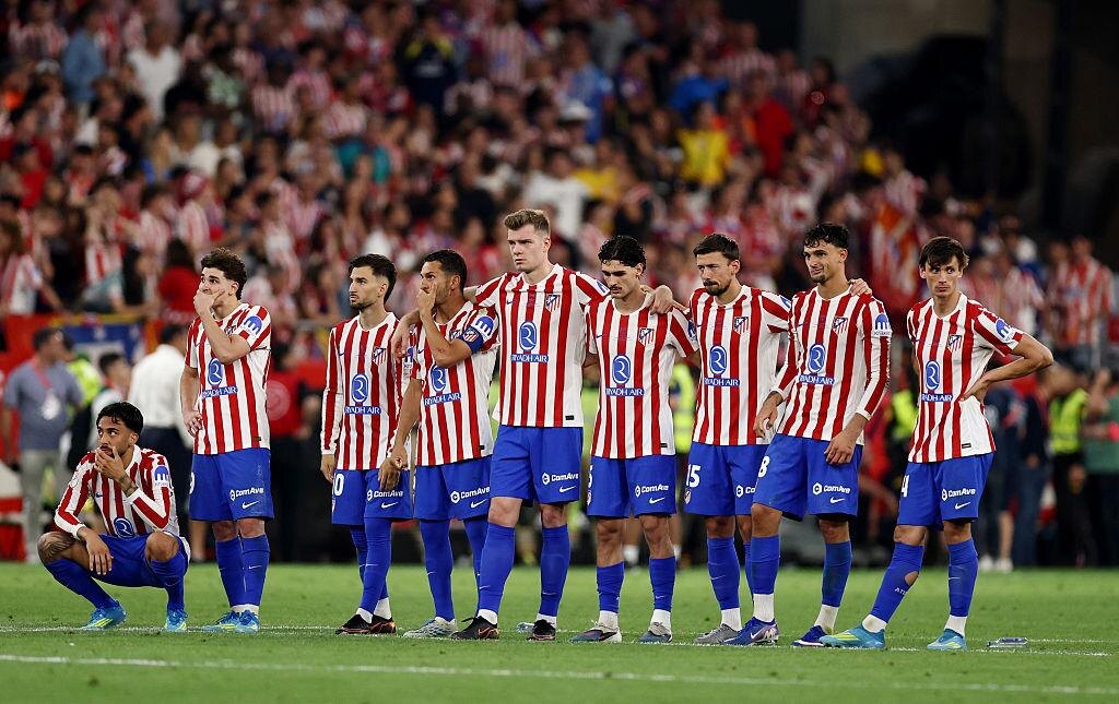     Серия пенальти в матче «Атлетико» – «Реал Сосьедад» / Фото: LFP