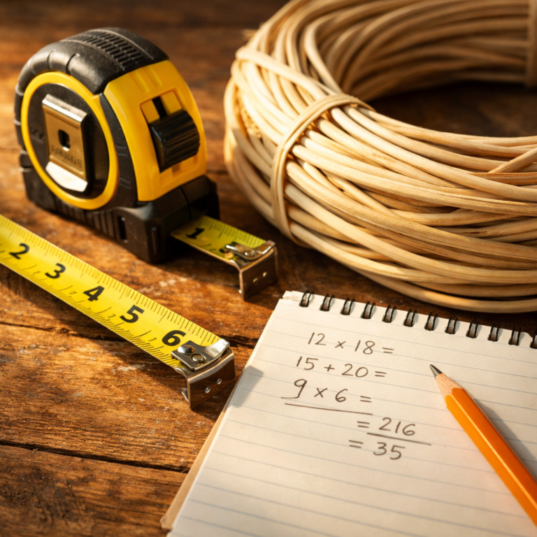    Как правильно рассчитать длину ротанга Loza