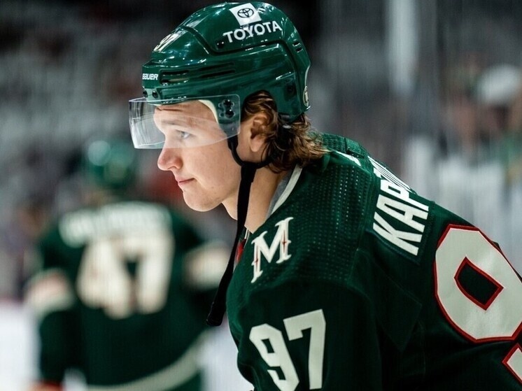     КИРИЛЛ КАПРИЗОВ. ФОТО: ХК "МИННЕСОТА УАЙЛД"