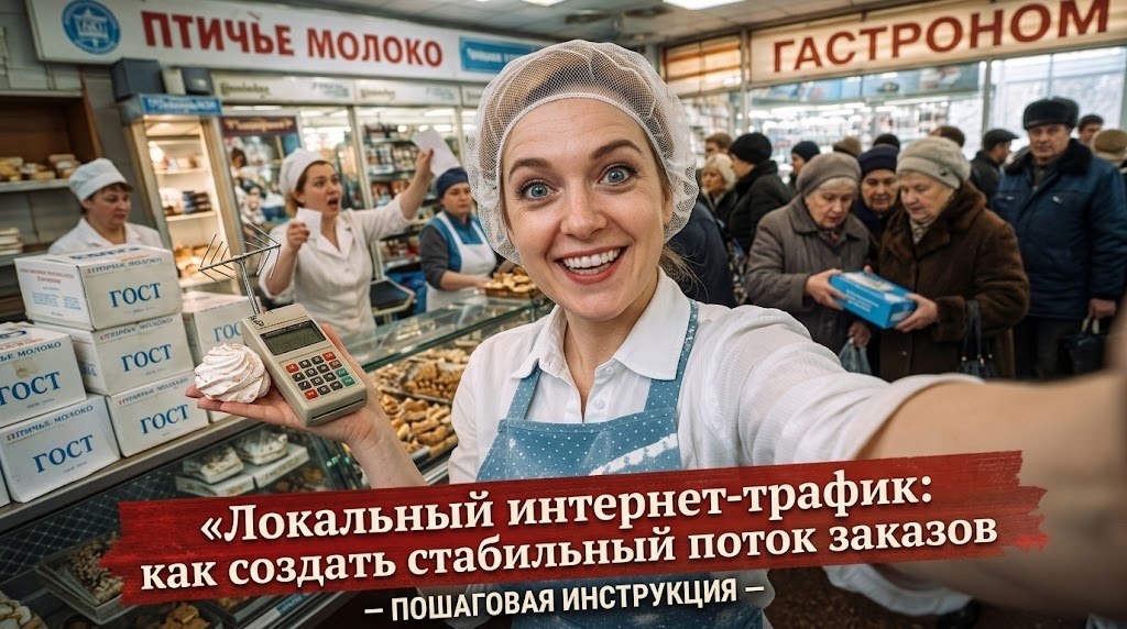    Создание стабильного потока заказов через локальный трафик admin
