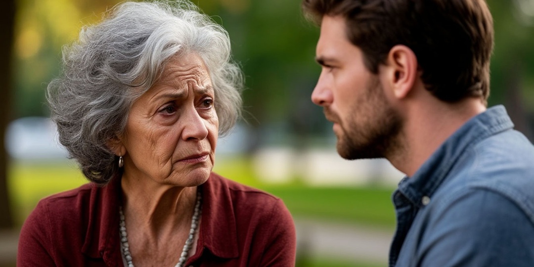 Она же старая для тебя.У нее еще и ребенок есть?И тогда мать кипя гневом поехала посмотреть на «невестку» но её ждал там сюрприз