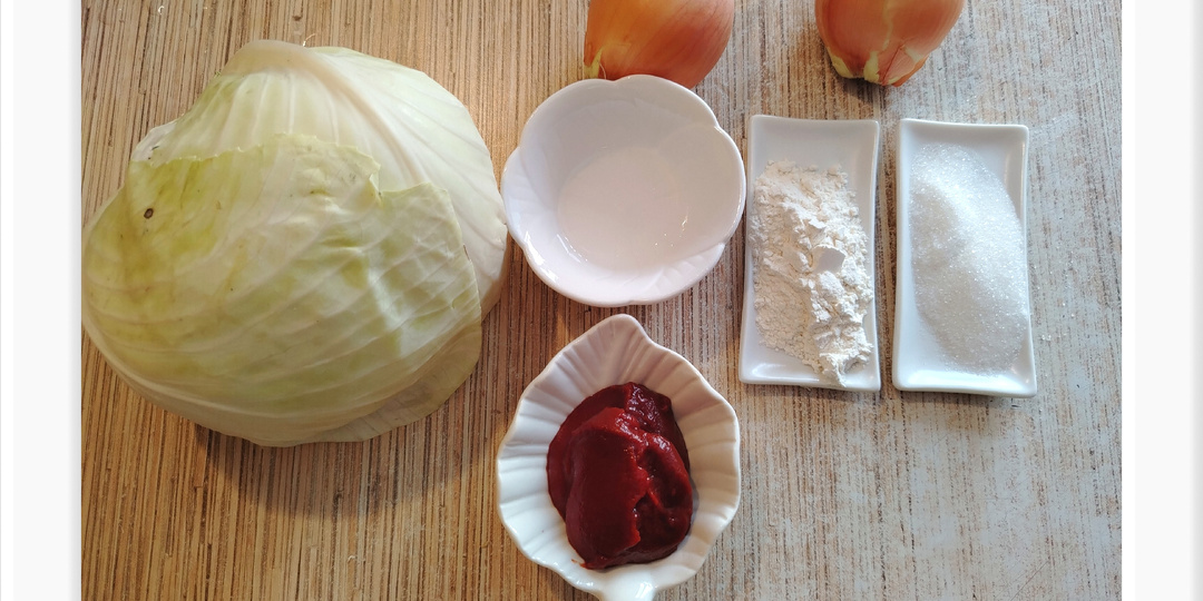 Капуста тушеная. Советский рецепт. Книга о вкусной и здоровой пище 1952 года.