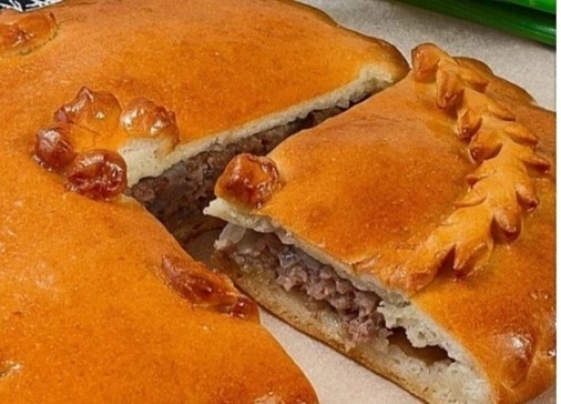 Домашний мясной пирог